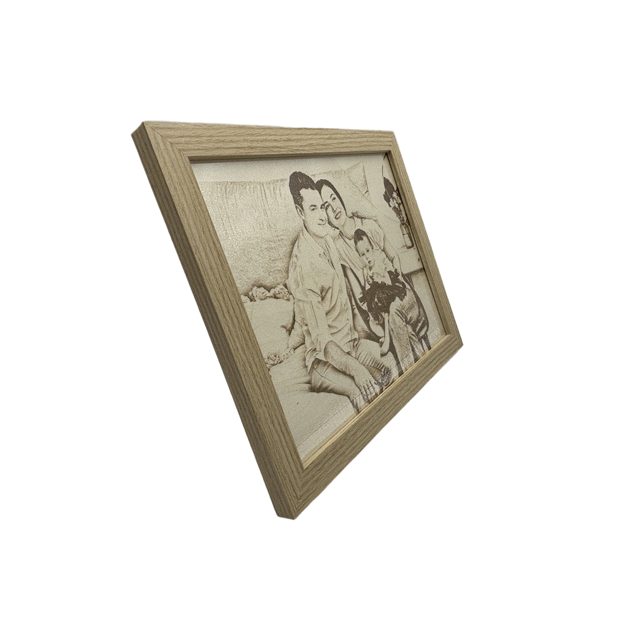 Custom Photo Woodcut Painting