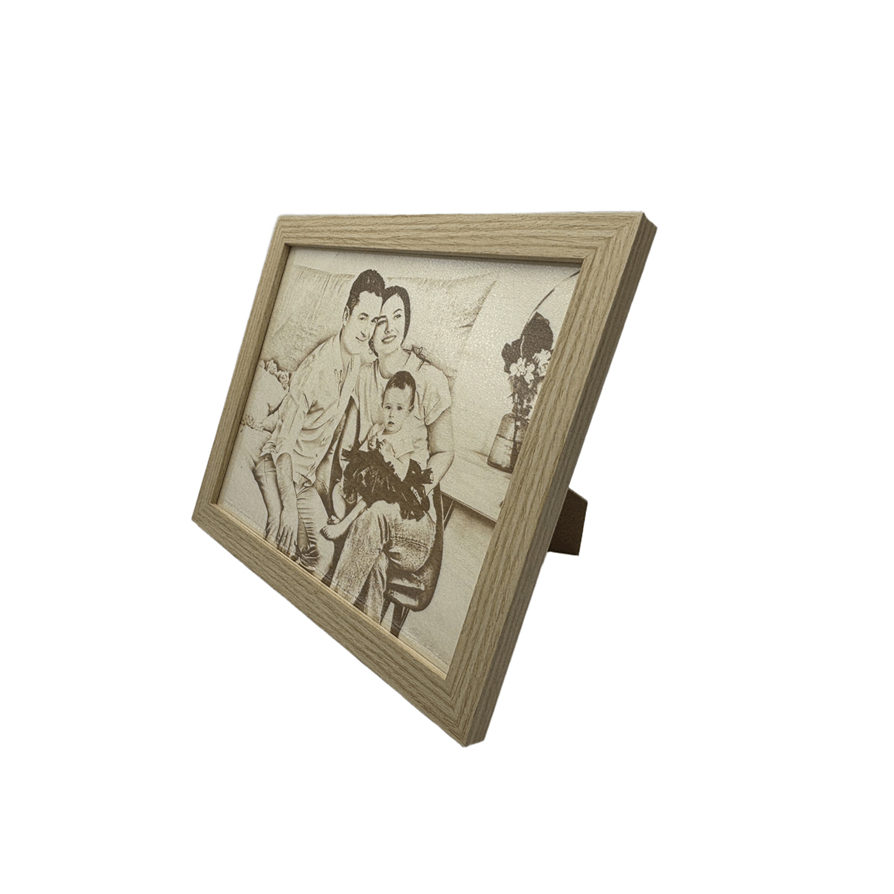 Custom Photo Woodcut Painting