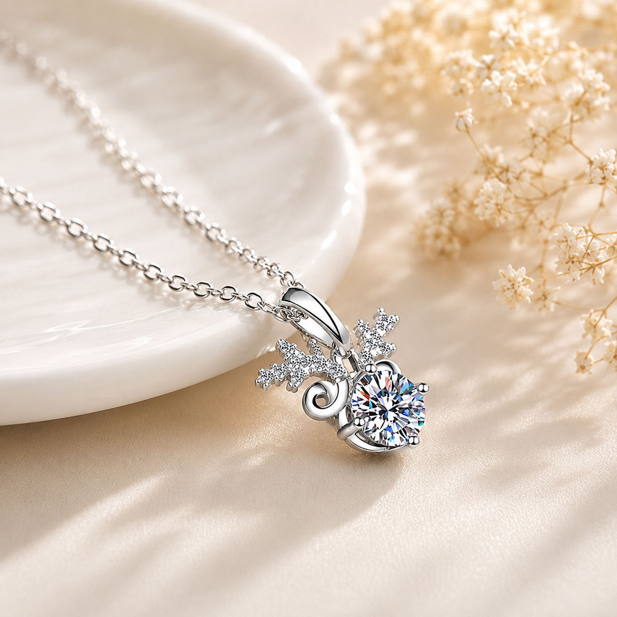 Antler Lab Diamond Necklace