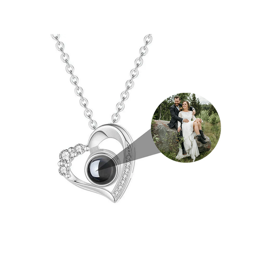 Custom Photo Projection Necklace