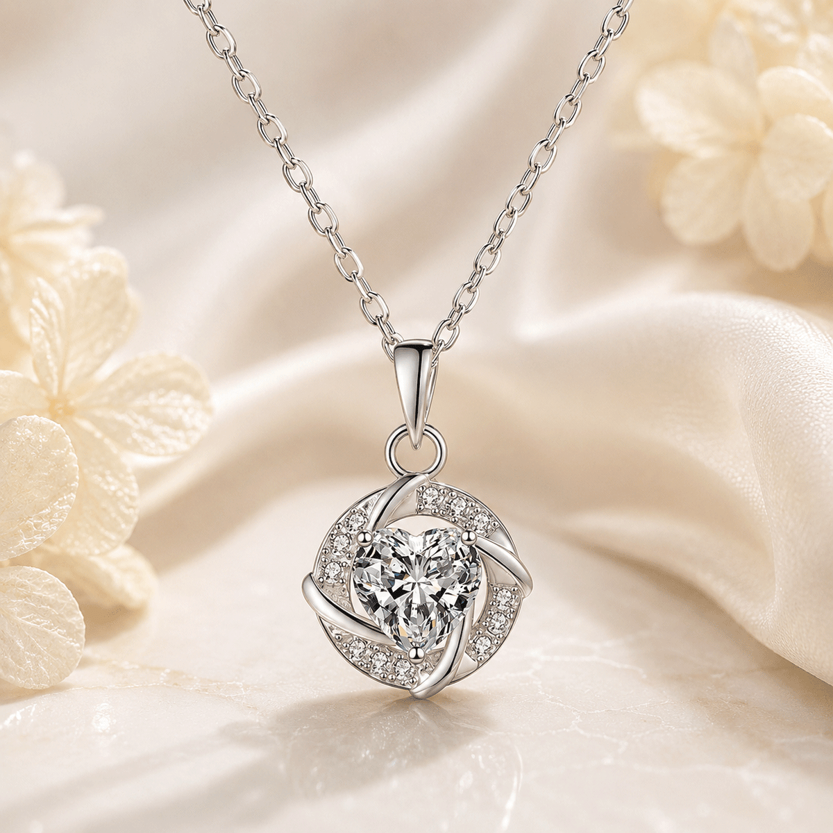 Eternal Heart Lab-Grown Diamond Necklace