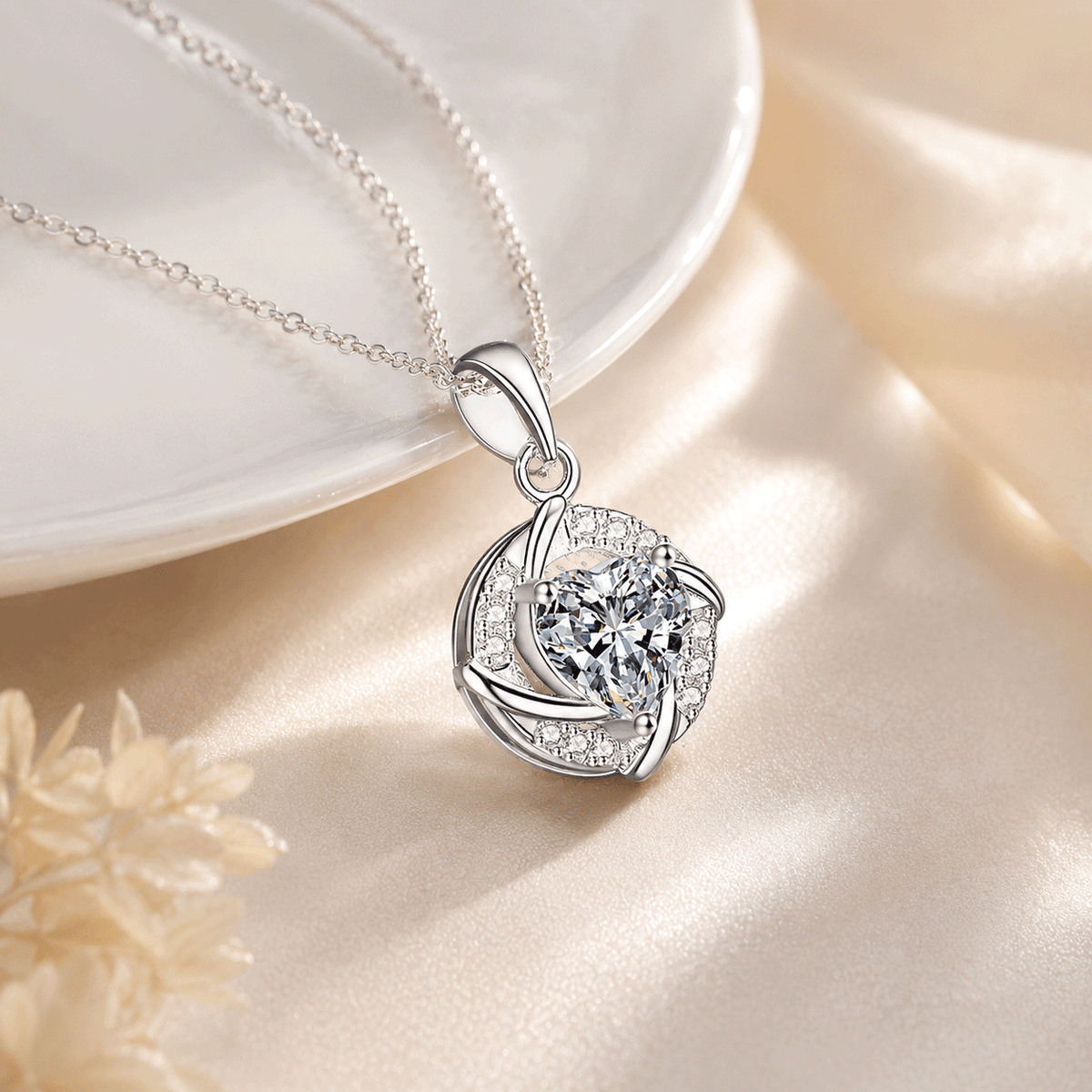Eternal Heart Lab-Grown Diamond Necklace
