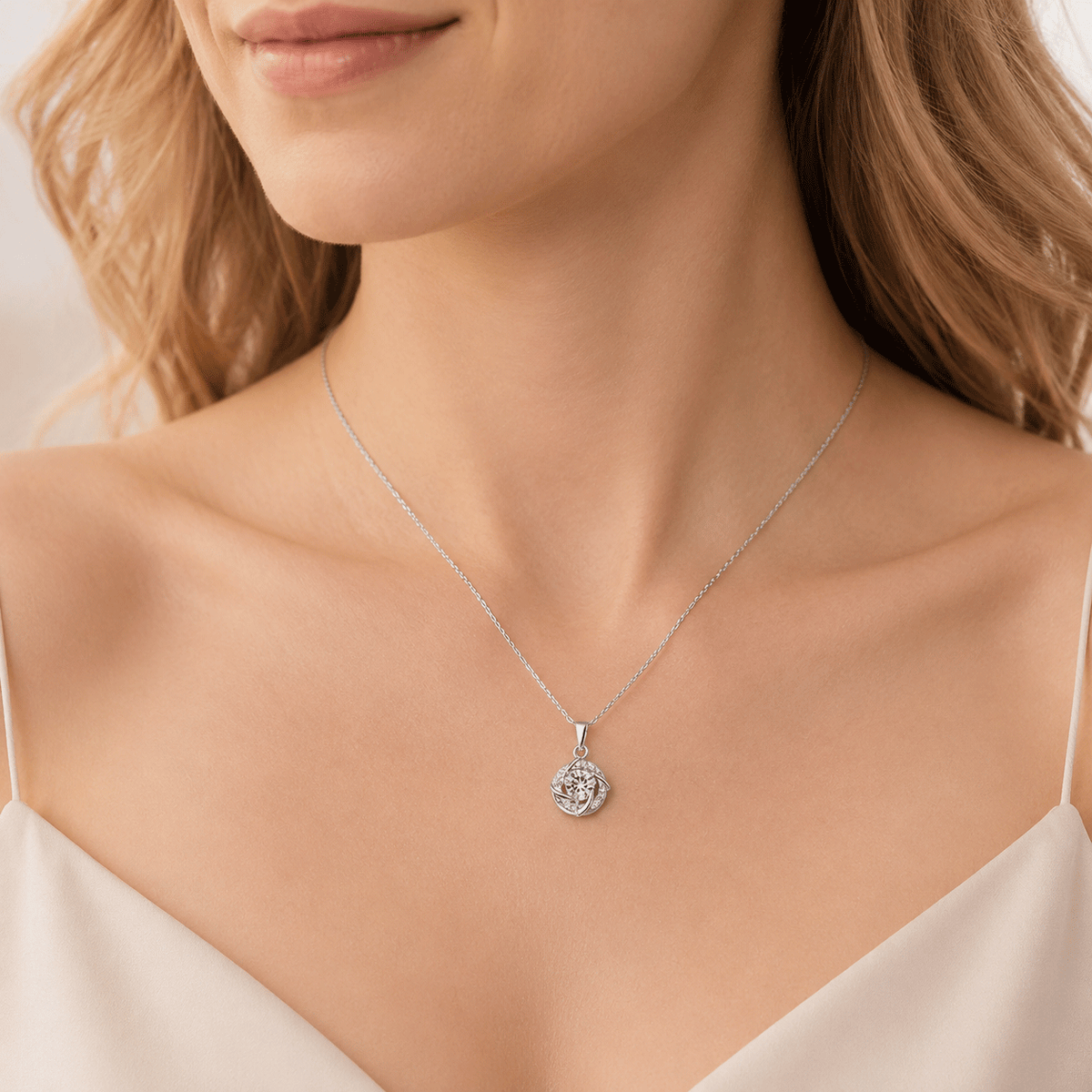 Eternal Heart Lab-Grown Diamond Necklace