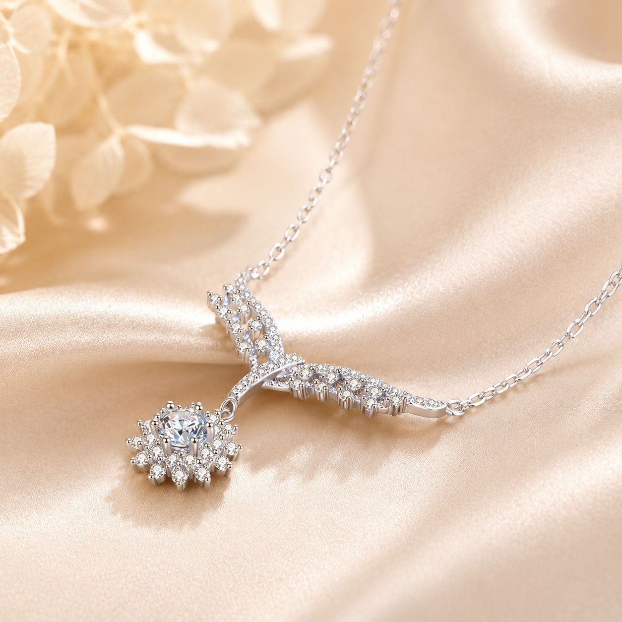 Wings Lab-Grown Diamond Necklace